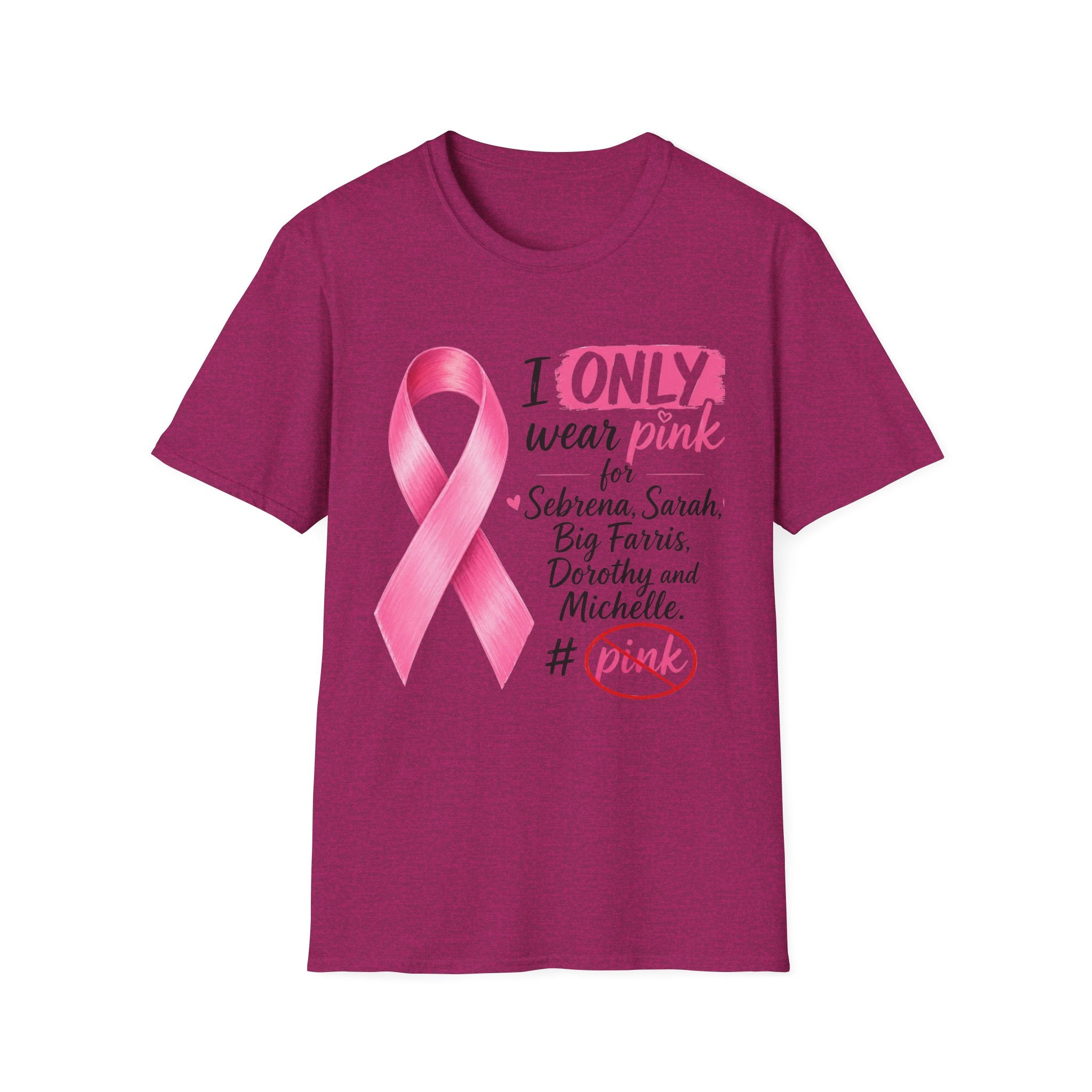 Unisex Softstyle Breast Cancer Awareness T-Shirt