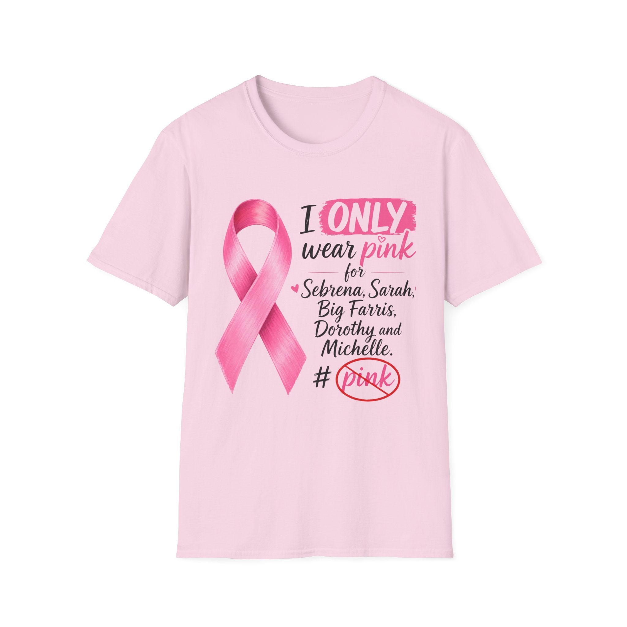 Unisex Softstyle Breast Cancer Awareness T-Shirt
